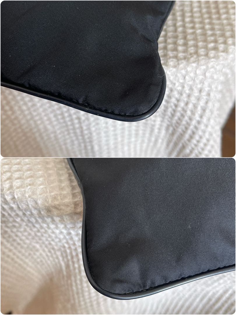 ◇ 良品PRADA プラダ ショルダーバッグ ナイロン ブラック ◇