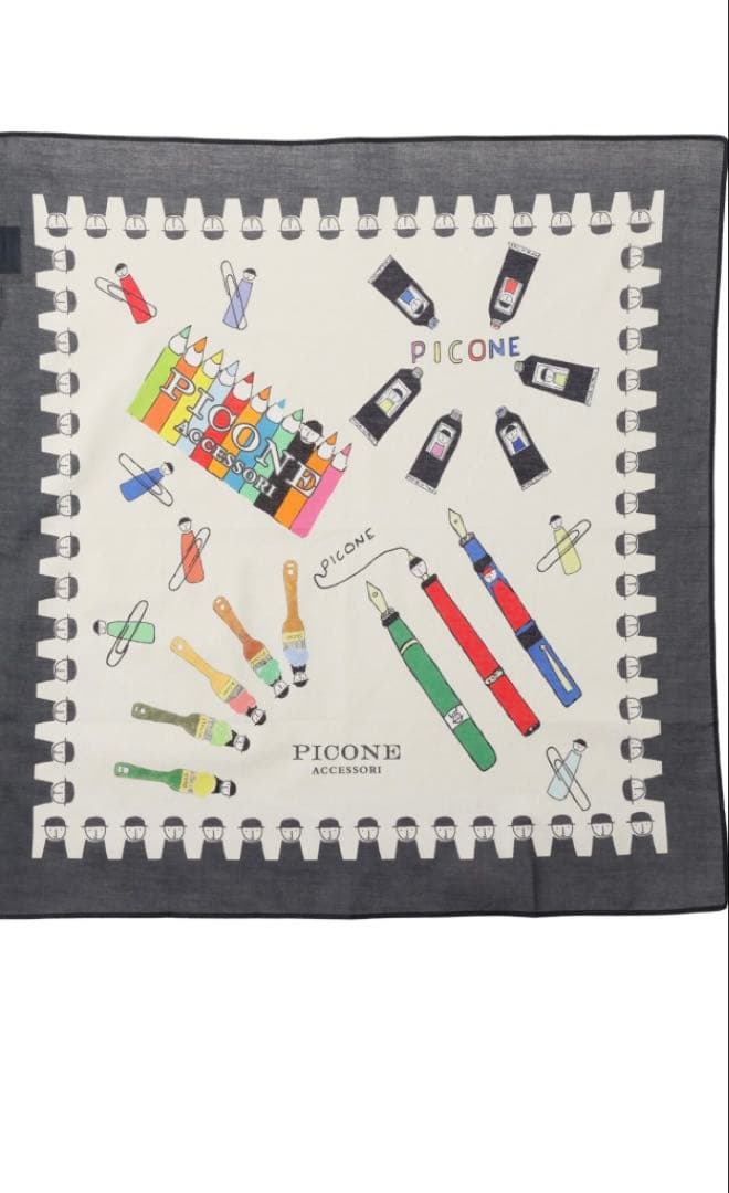 新作タグ付新品未使用ピッコーネ☆ハンカチ付ショルダーバッグ