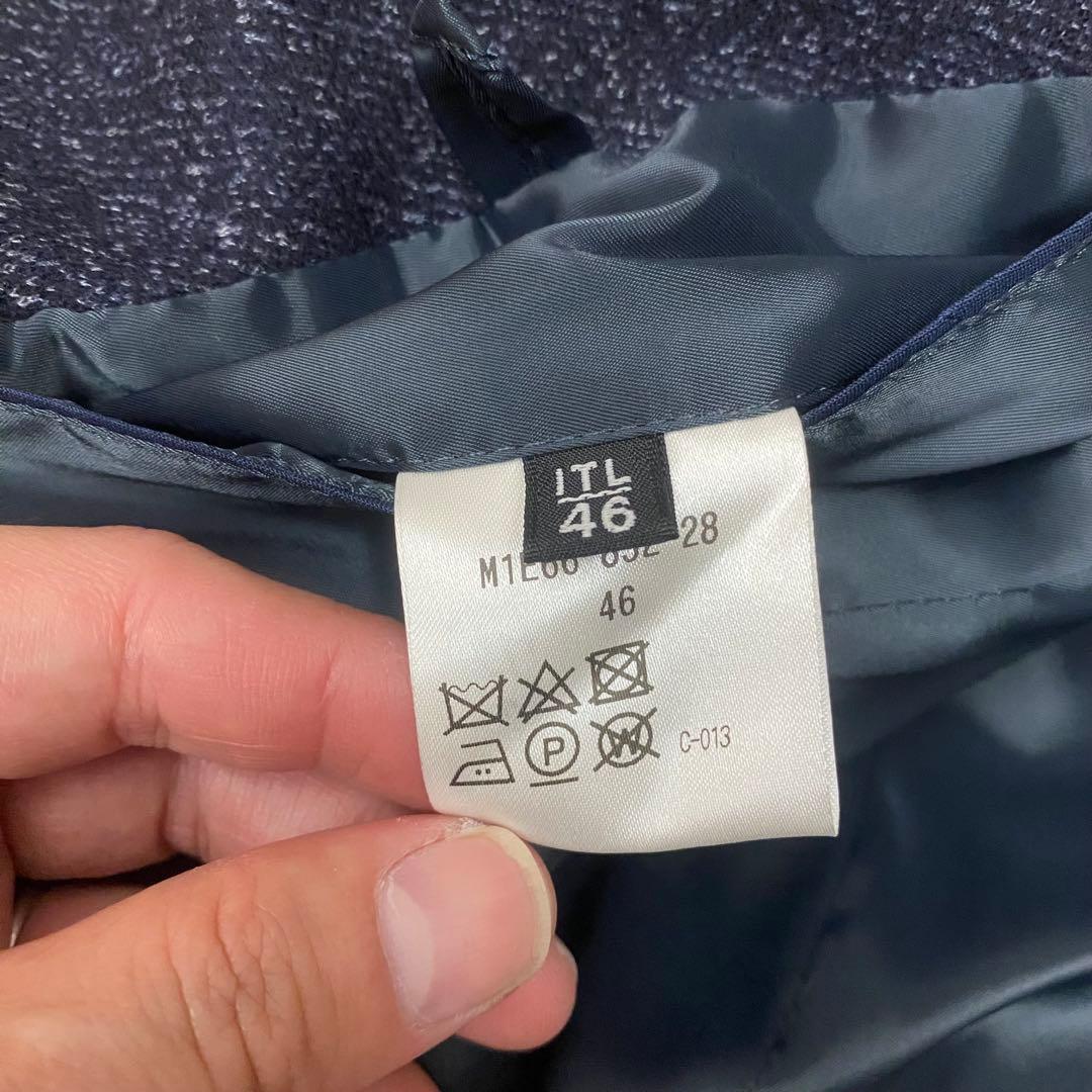 EPOCA UOMO エポカウォモ　スリムフィット　ウールジャージースーツ　美品