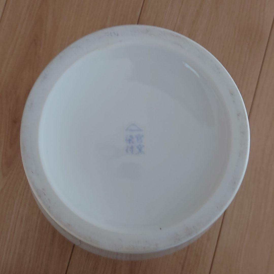 深川製磁　花瓶エビネ蘭