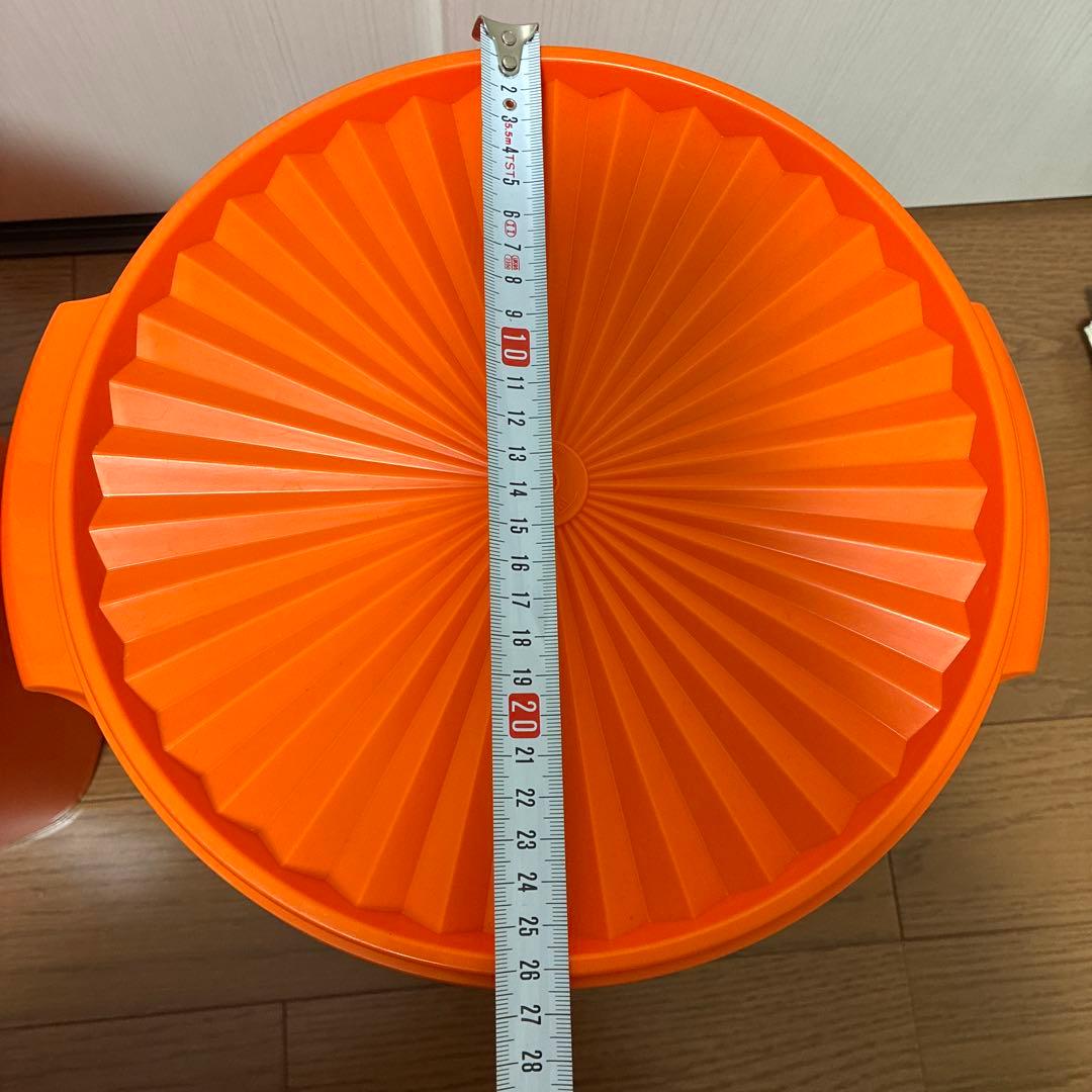 タッパーウェア　マキシクイーン　デコレーター食品保存容器 2個セット