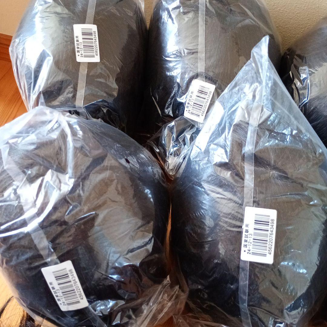 新品未使用10体、使用済み1体　 美容師国家試験練習用ウィッグ