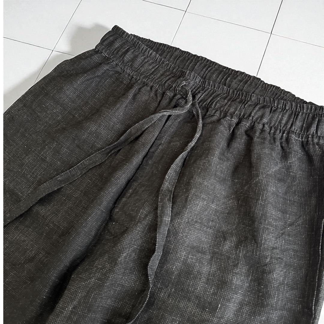 【極美品】中川政七商店 リネン麻100% セットアップ L