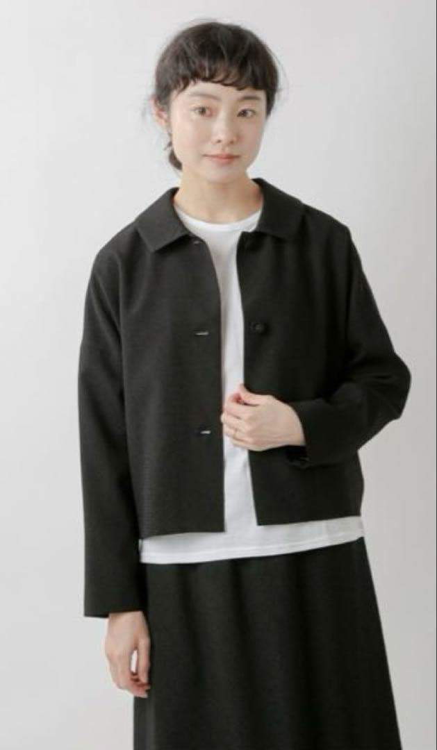 美品☆nooyブークレージャガードクラシックジャケット☆黒　フォーマル