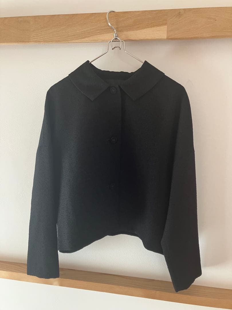 美品☆nooyブークレージャガードクラシックジャケット☆黒　フォーマル