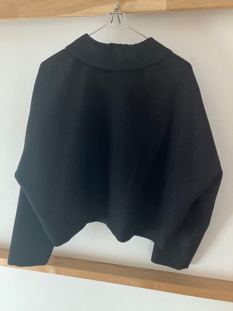 美品☆nooyブークレージャガードクラシックジャケット☆黒　フォーマル