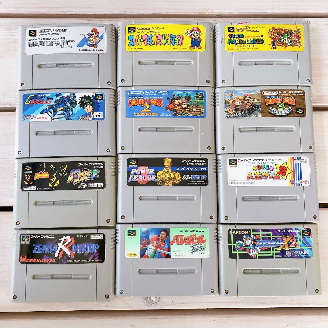 スーパーファミコン　カセット　セット売り　まとめ売り