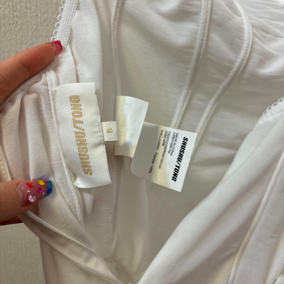 shushu tong シュシュトン　レース　キャミソール　ボディースーツ