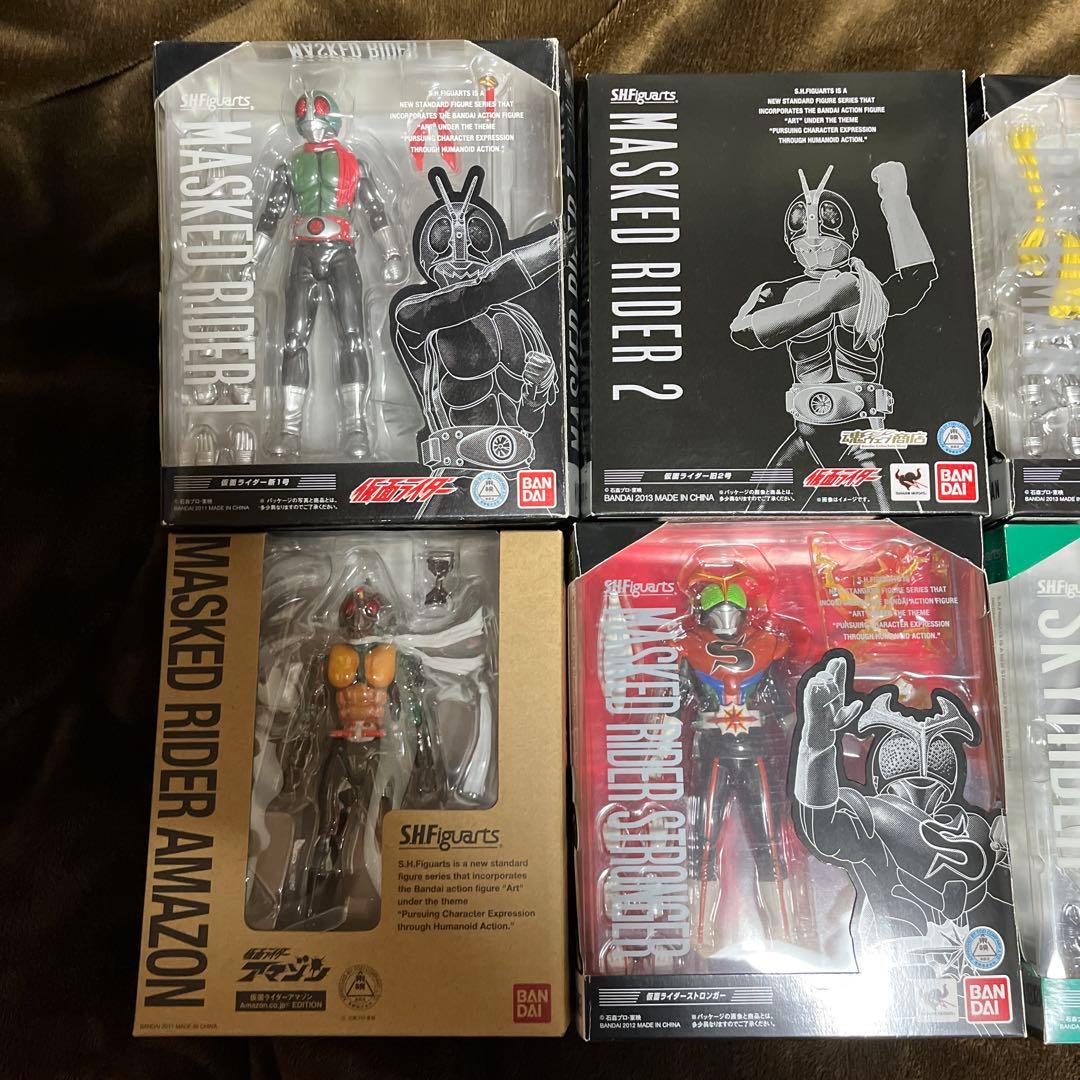 S.H.Figuarts 昭和ライダー 8人 ➕V3 フィギュアーツ