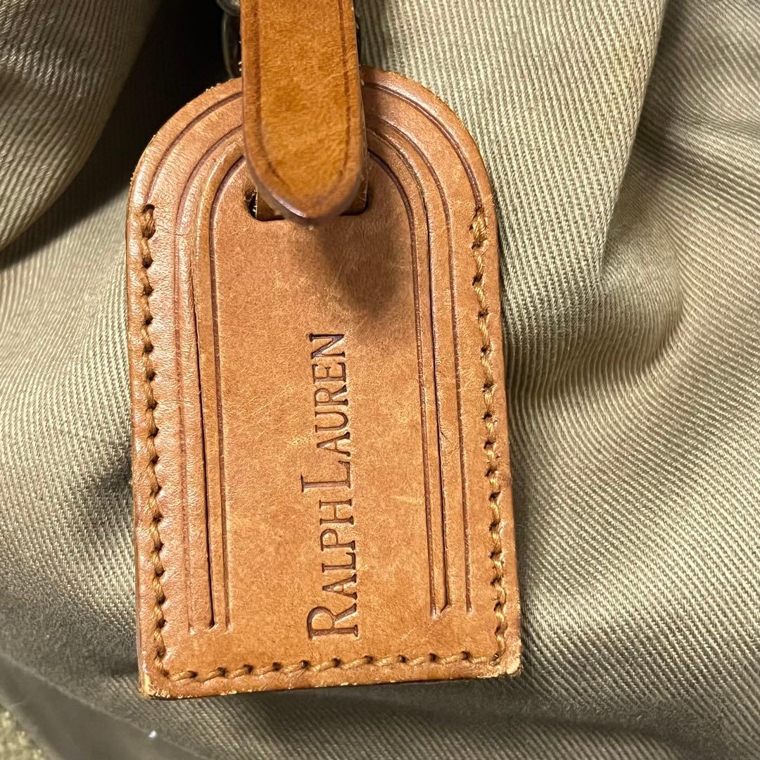 大容量・POLO RALPH LAUREN・リュック・ キャンバス・レザー