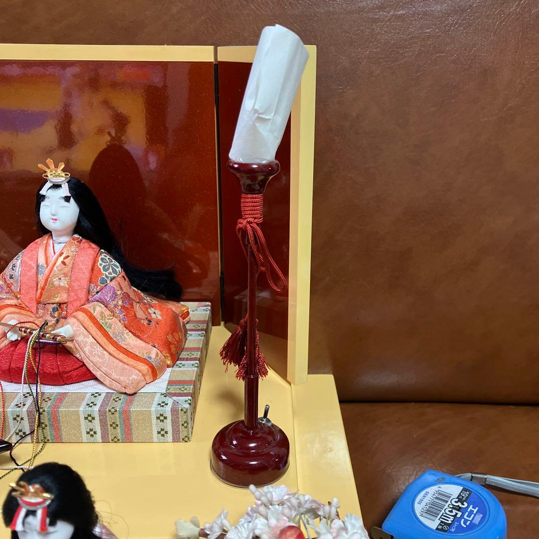 雛人形セット 東京　久月　真多呂作　二段　ひな祭り　石膏