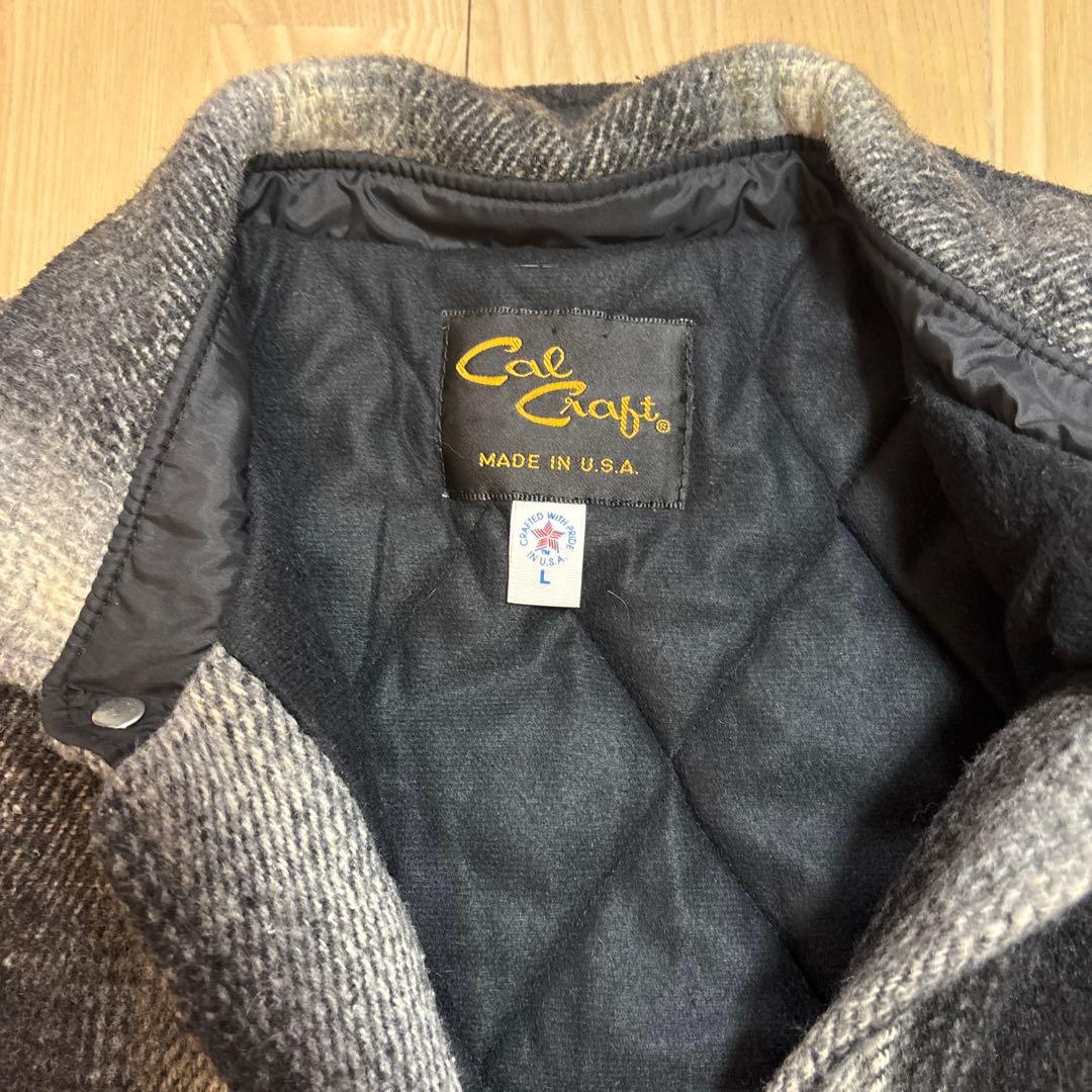 CAL CRAFT ウール ジャケット USA製 サイズL