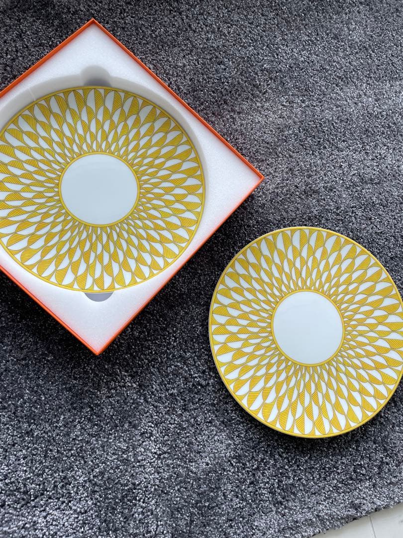 エルメス　ソレイユ　ドゥ　エルメス　お皿　27cm 2枚セット