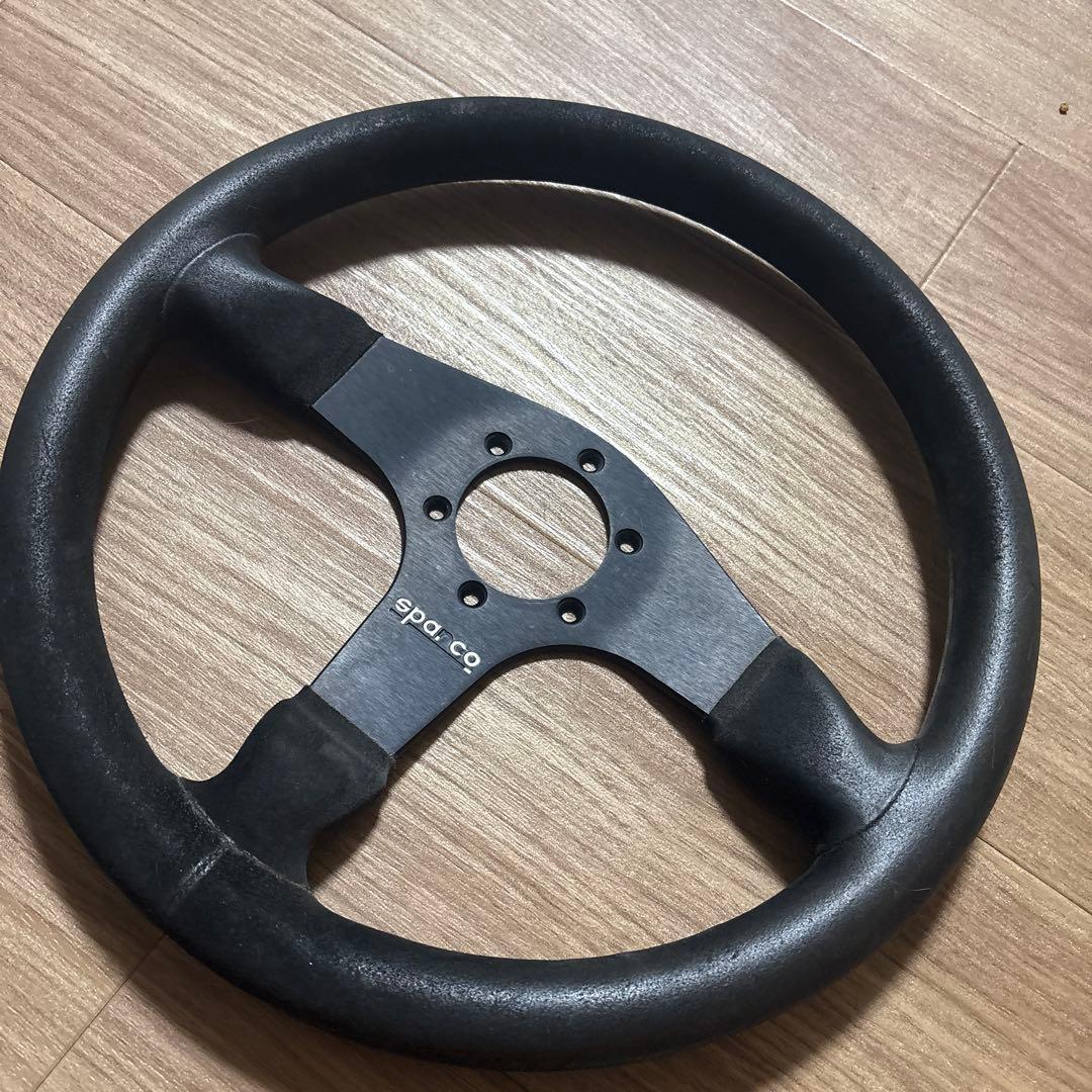 sparco ステアリング　35パイ？