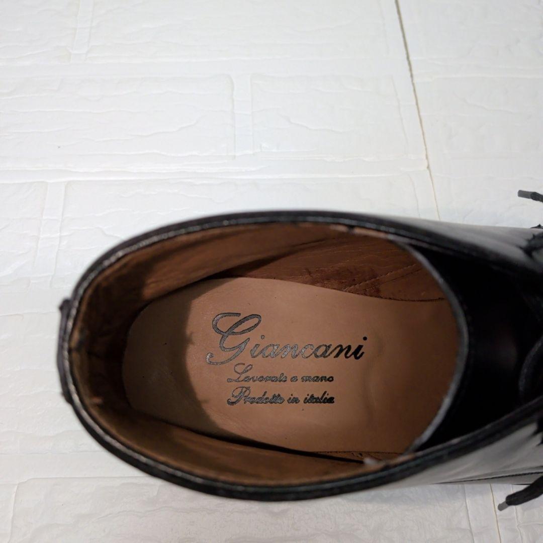 Giancani チャッカブーツ 黒 42