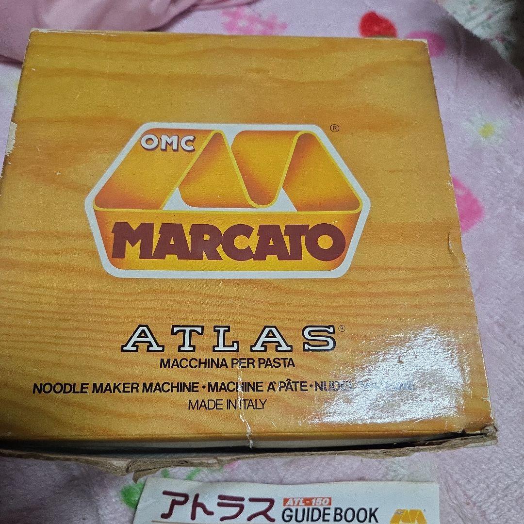 MARCATO ATLAS 150 パスタ製麺機 ガイドブック付き