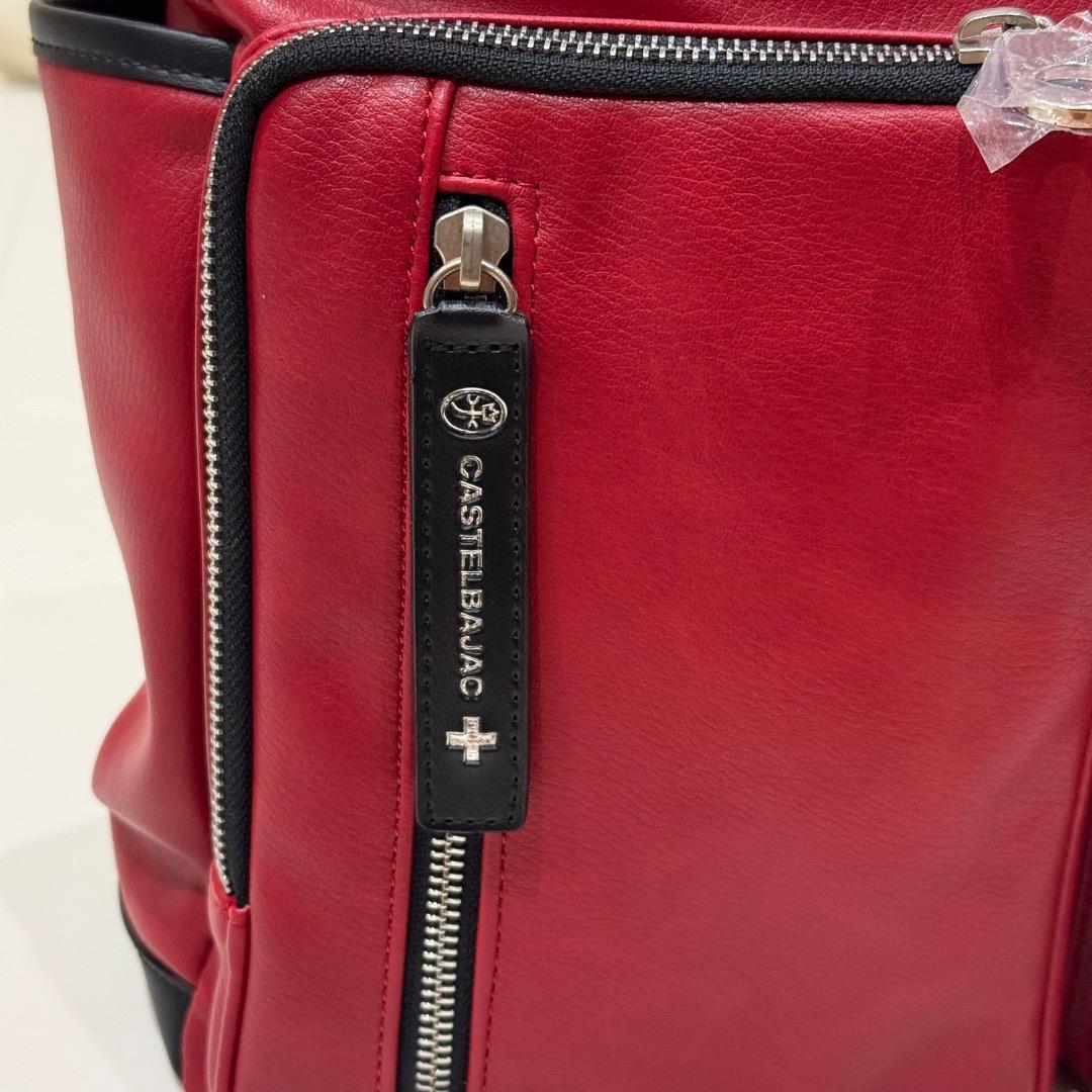 【新品未使用】CASTELBAJAC カステルバジャックトートバッグ レッド