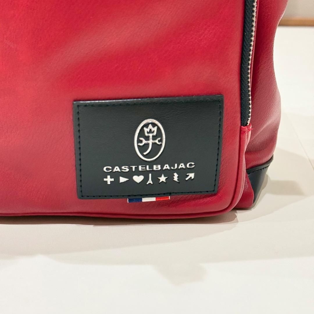 【新品未使用】CASTELBAJAC カステルバジャックトートバッグ レッド