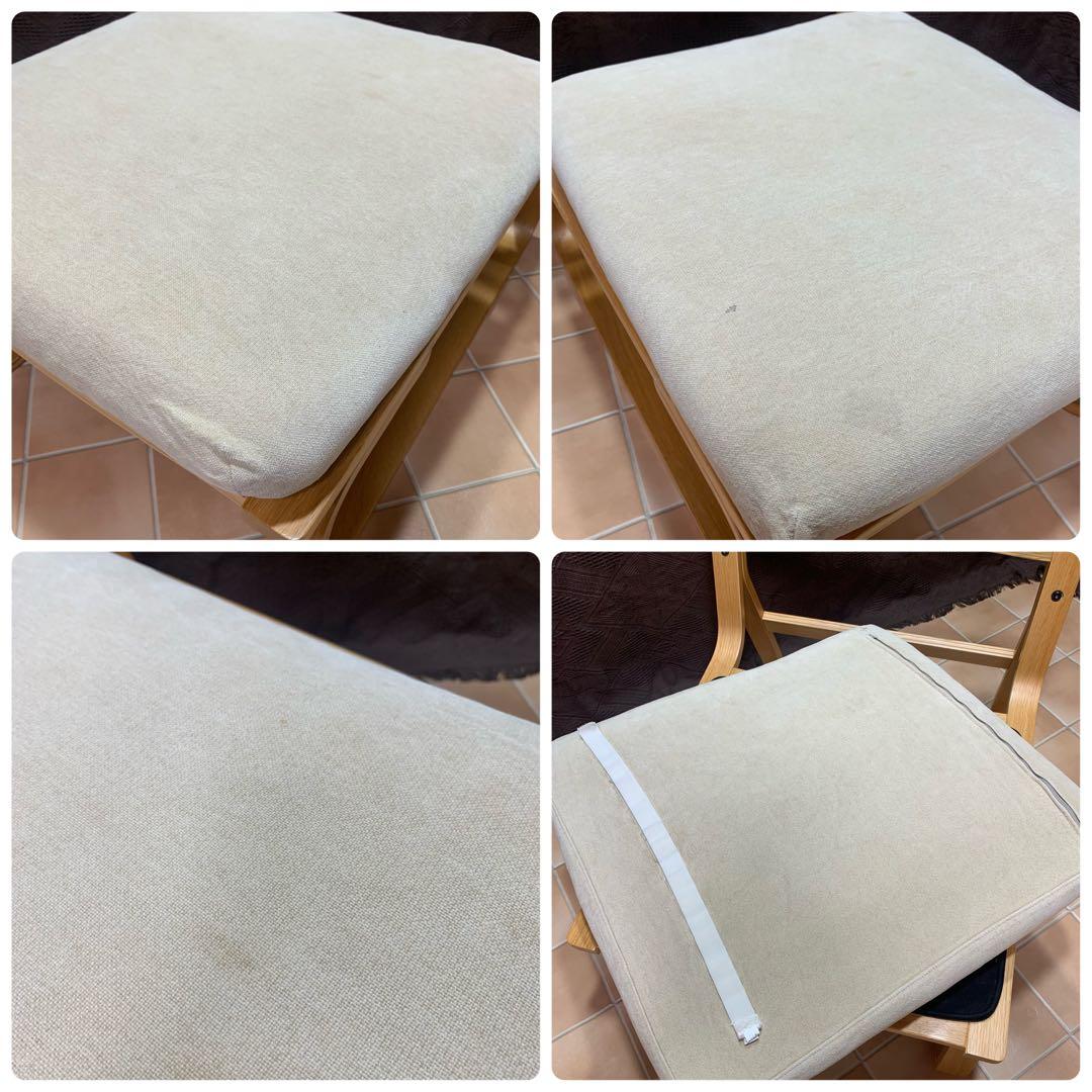 MUJI 無印良品 リビングでもダイニングでもつかえるソファチェア オーク材