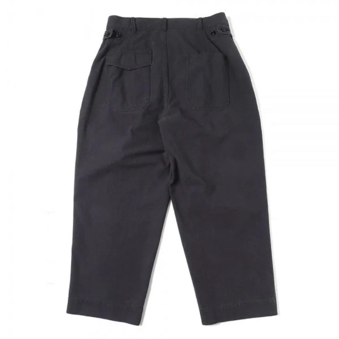 パンツ 24SS a.presse USAF Hemmed Bottoms black1