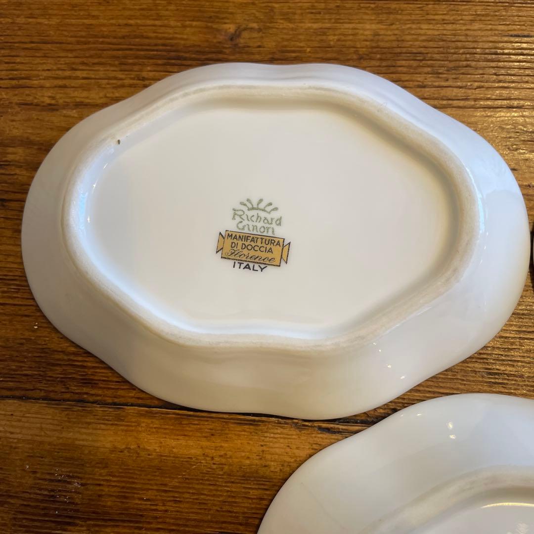 リチャードジノリRichard Ginori 小皿銘々皿5枚セットアンティーク