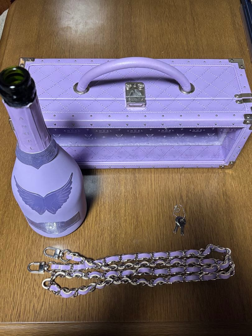 エンジェル　パープル　ボトル付き　鍵付き