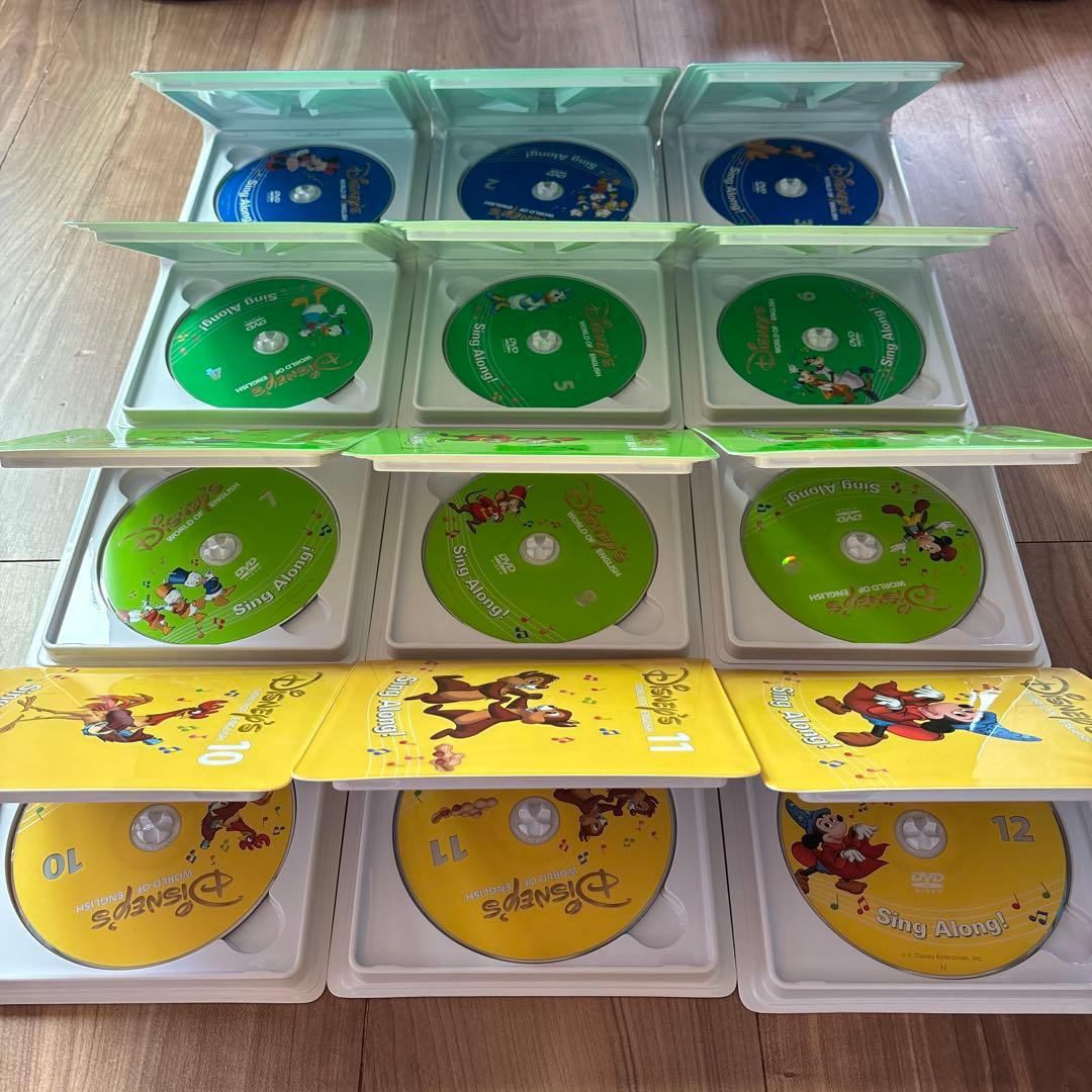 ワールドファミリー 英語システム DVD CD 本