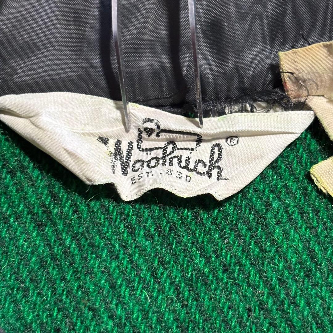 70s WOOLRICH ウールリッチ ウールジャケット グリーン