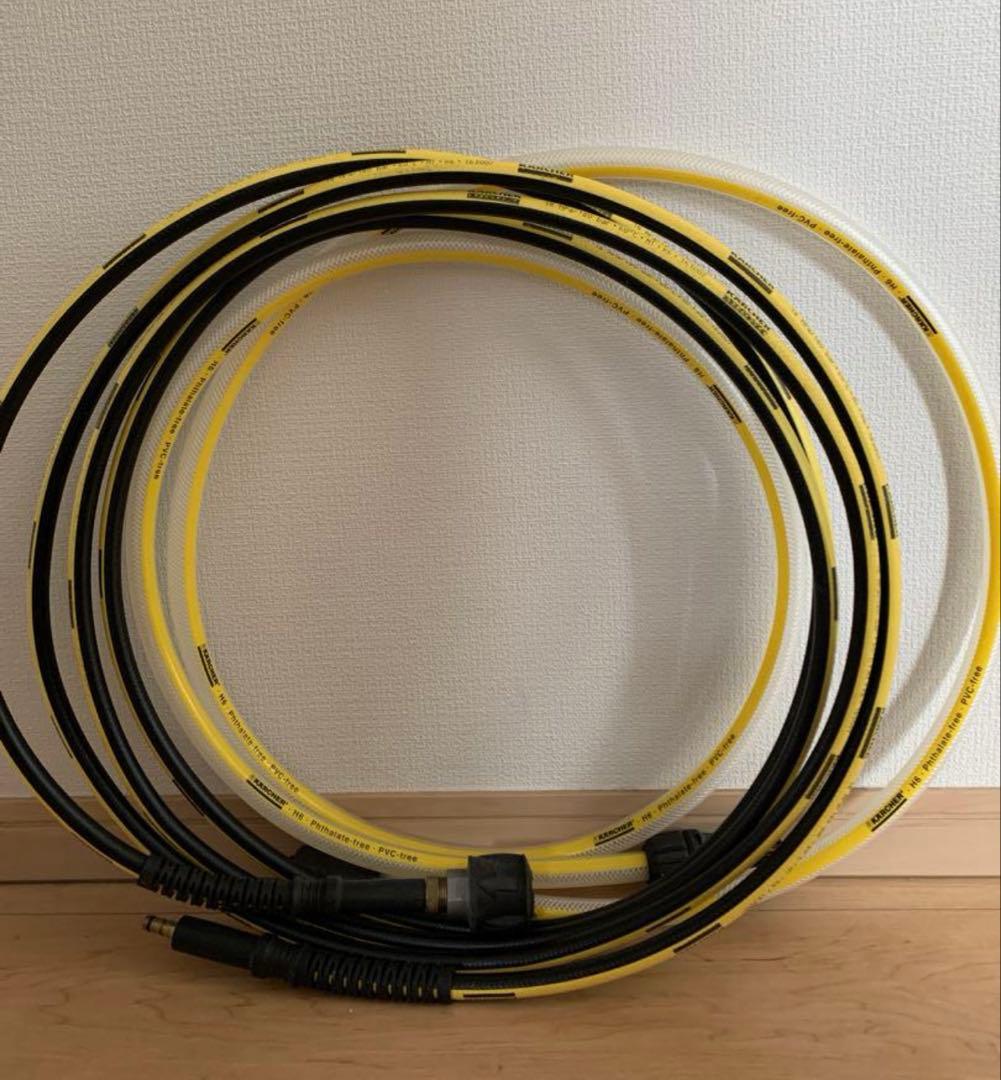 KARCHER K3 高圧洗浄機本体静音タイ プおまけ延長高圧ホース付