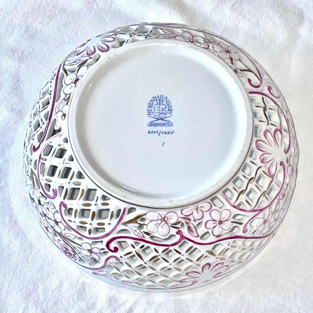 ヘレンド 希少 ボンボニエール 小物入れ　中古