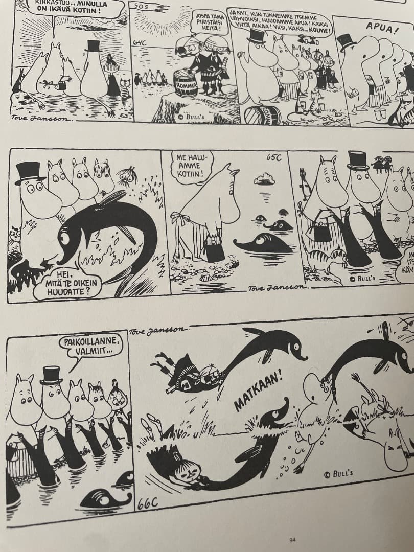 【美品】MUUMIT sarjakuvaklassikot I（フィンランド語）