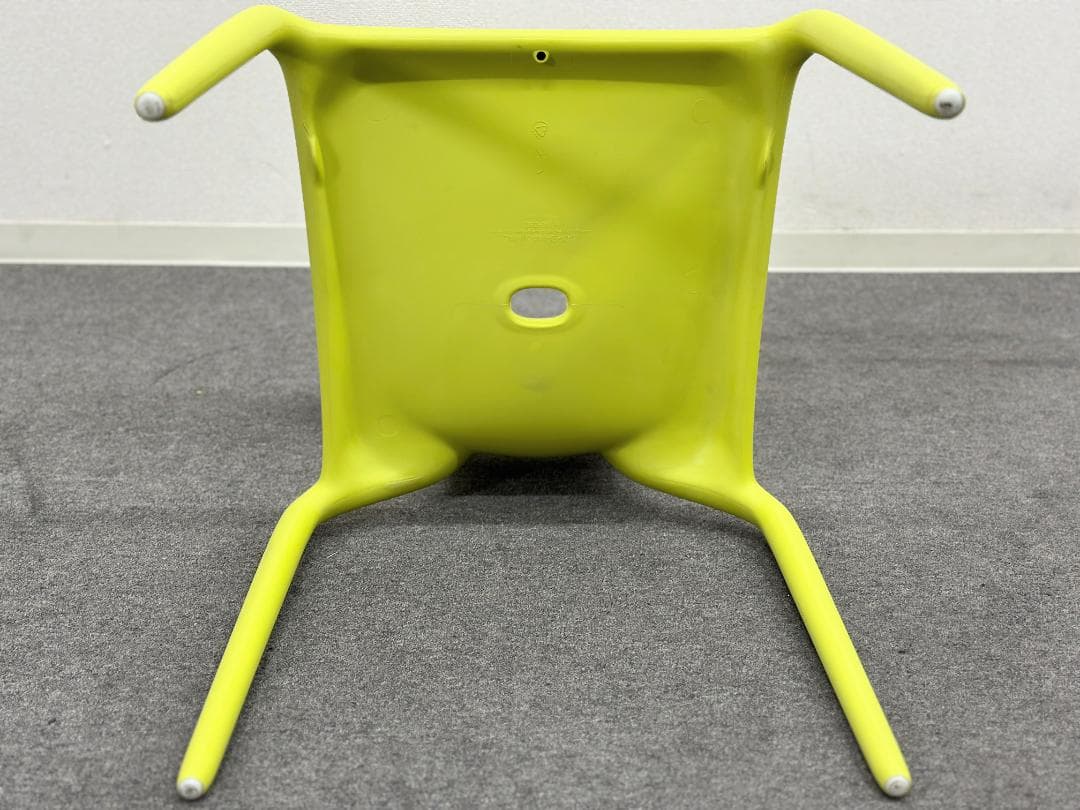 モローゾ■スーパーナチュラルチェア　ダイニング　ライムグリーン　屋外スタッキング