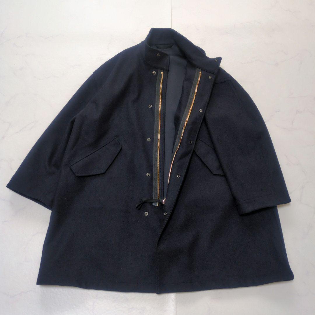 極美品✨️Spick & Span メルトンM-65 フィールドコート 紺 38