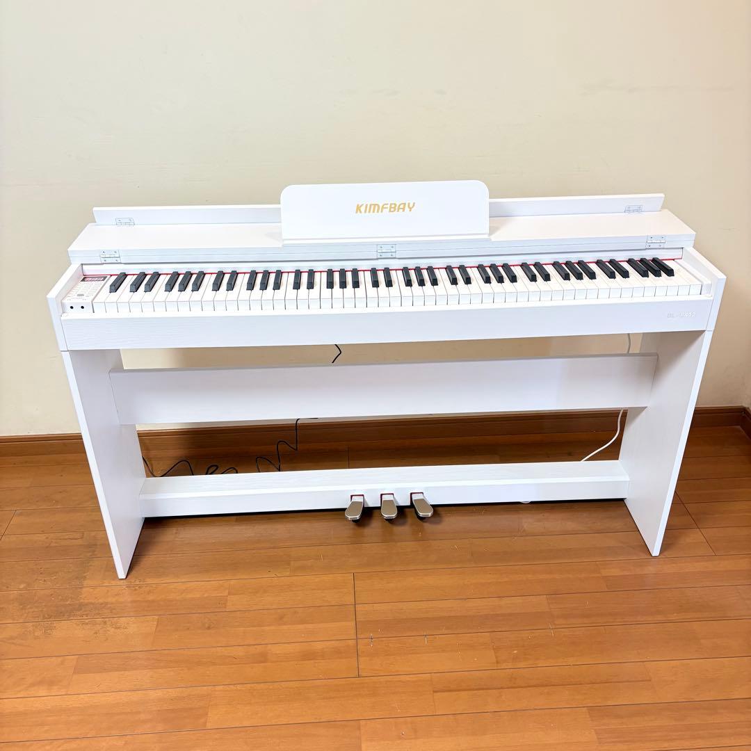 【極美品・2024年製】 KIMFBAY 88鍵盤 電子ピアノ BL-8812