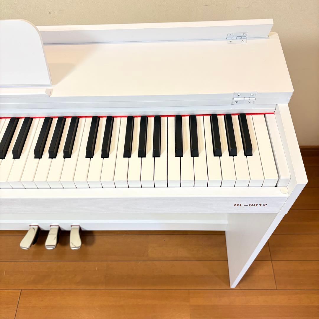 【極美品・2024年製】 KIMFBAY 88鍵盤 電子ピアノ BL-8812