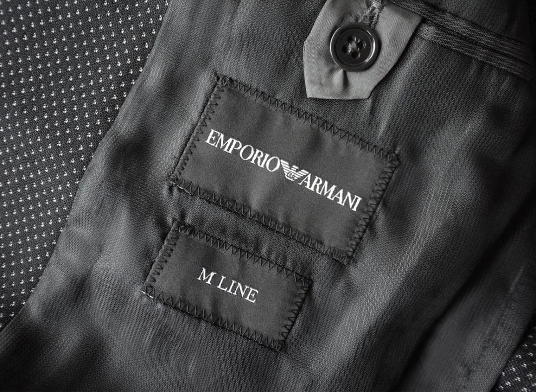 エンポリオアルマーニウールギャバシンセットアップスーツ