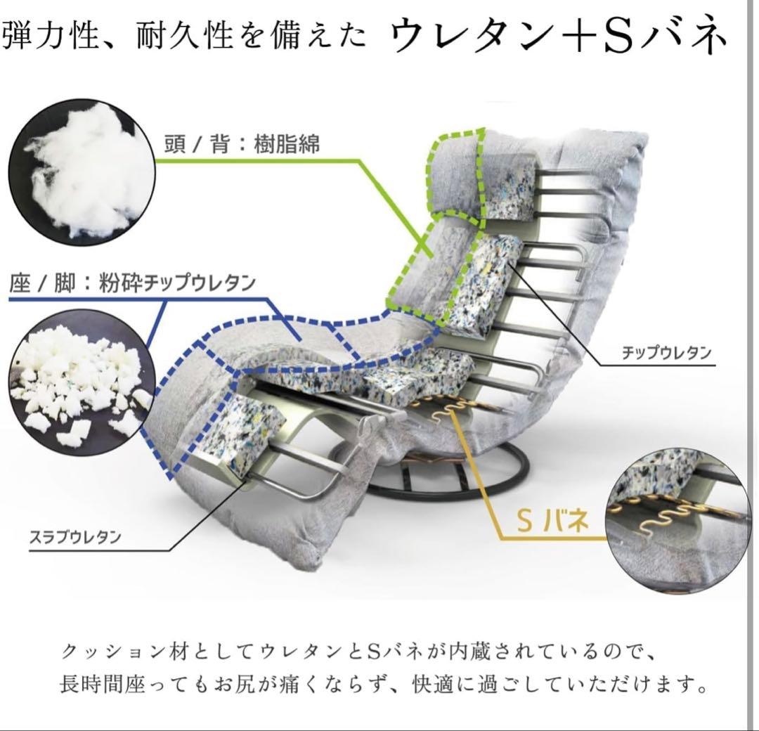 最安値　明光ホームテック ハンモック座椅子 DXLF マルク