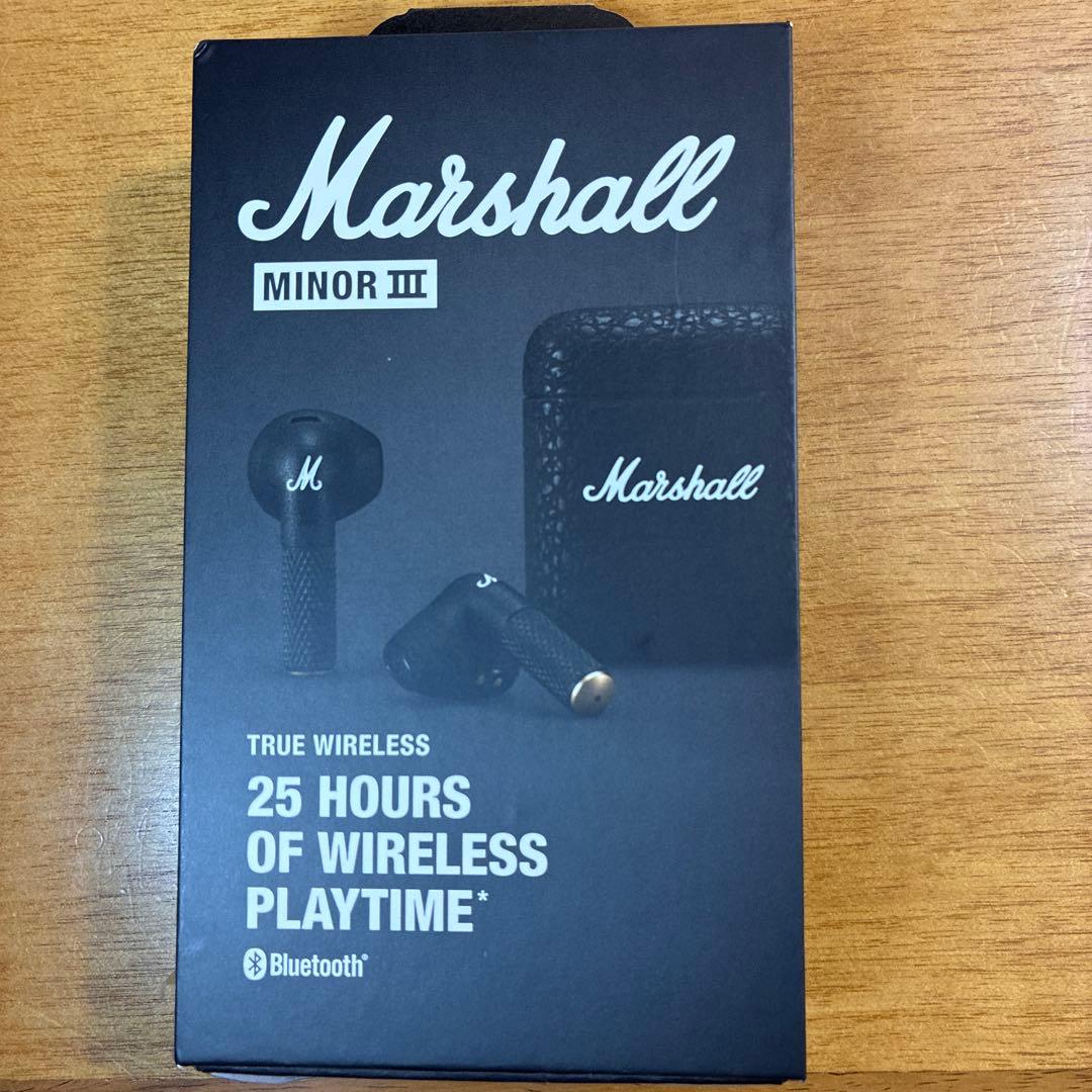 ✨美品✨Marshall Minor III マーシャル ワイヤレスイヤホン