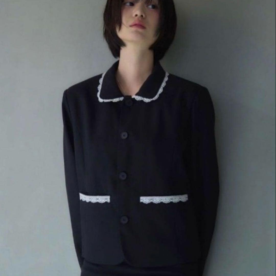 smyeon レース付きコンパクトジャケット