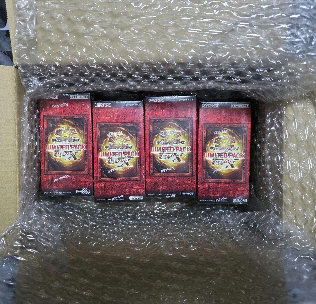 【新品未開封】遊戯王 リミテッドパック オシリスレッド 12BOX