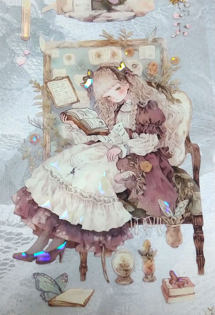 廃盤品✩J1051＃雾野瑶(贝壳光)汐雾切り売り海外人物女の子AIマステ