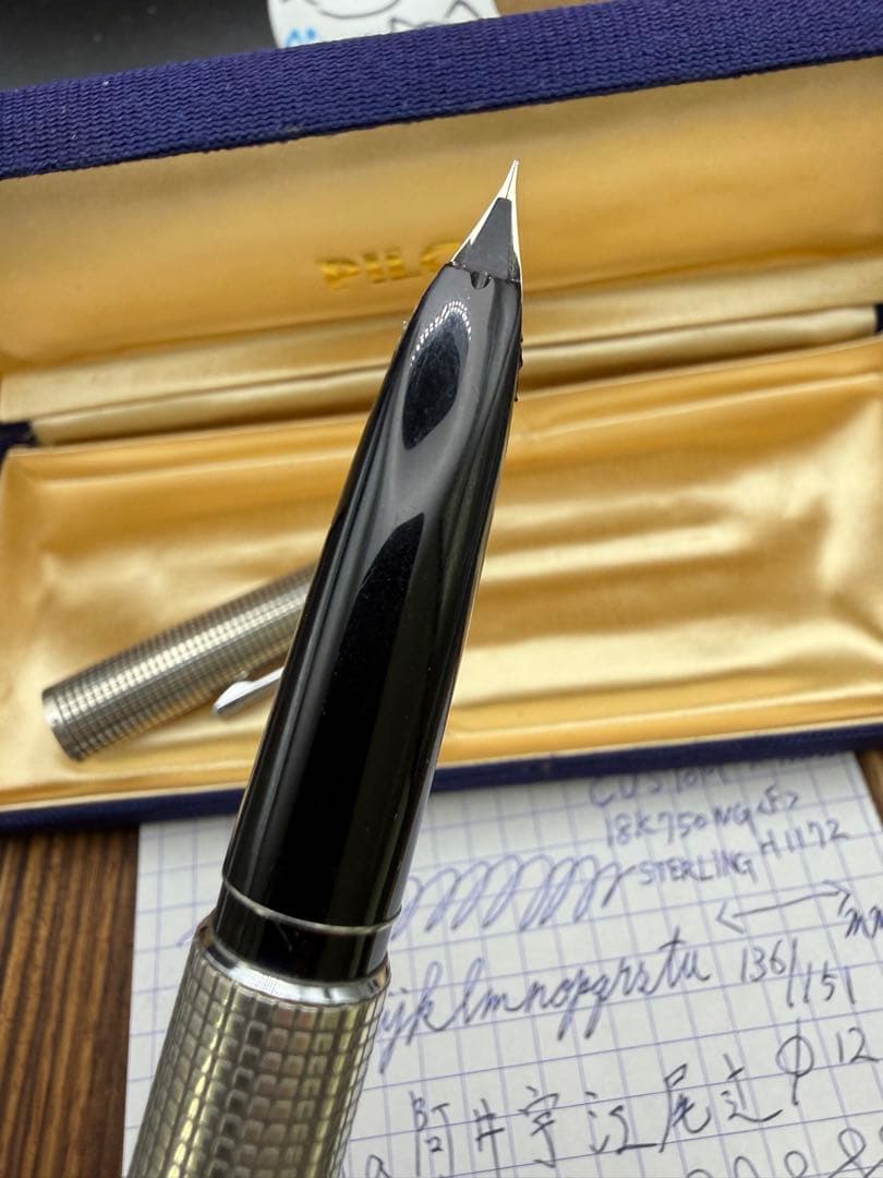 Pilot 万年筆 カスタム KS-1000SS STERLING SILVER