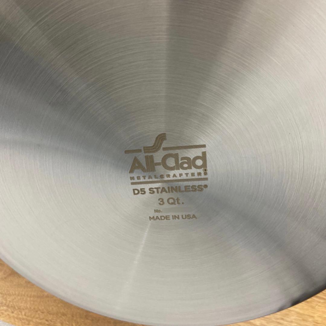 【安心メルカリ便】【新品未使用】 All-Clad d5 ソースパン3qt