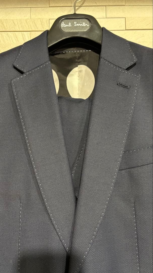 ラクダさま専用ポールスミスネイビー ビジネススーツ 3ピース