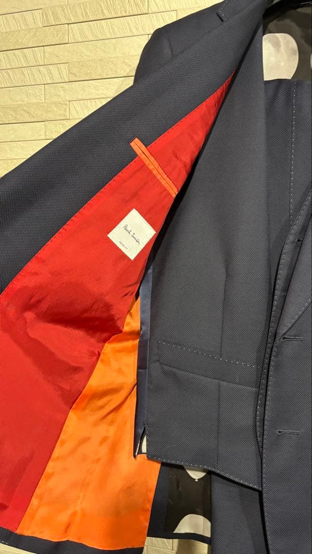 ラクダさま専用ポールスミスネイビー ビジネススーツ 3ピース