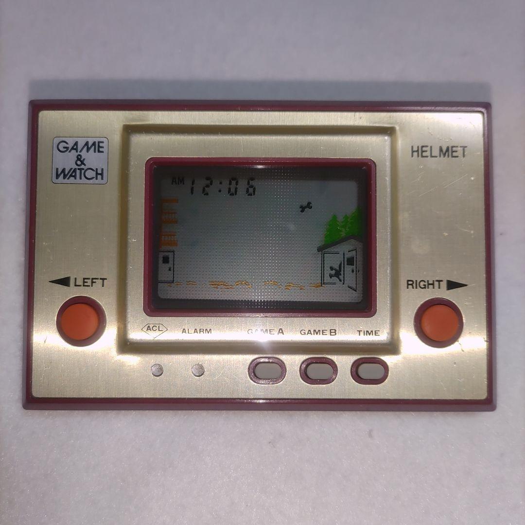 ゲーム＆ウォッチ ゴールド　ヘルメット