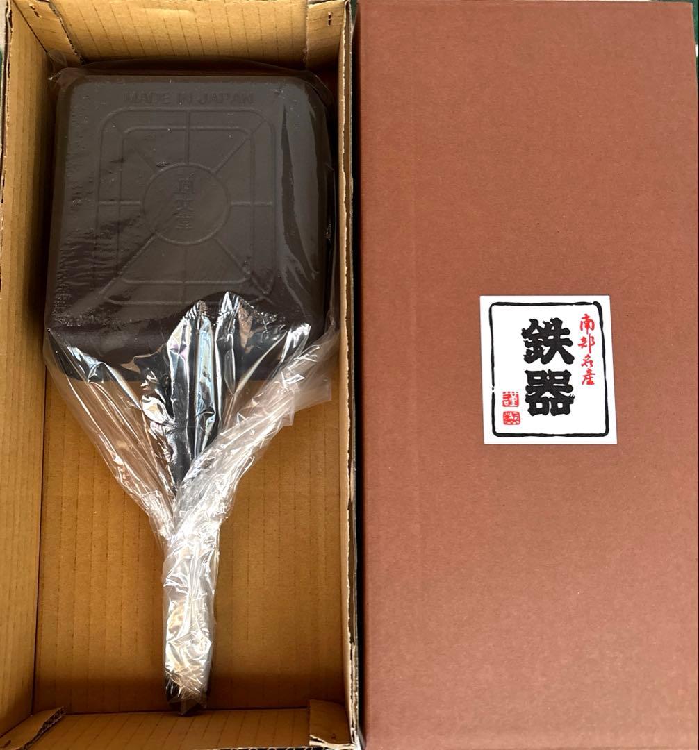 南部鉄器卵焼きフライパン
