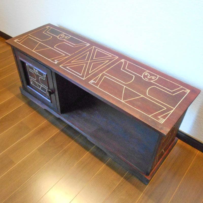 原人 バリ スタイル ＴＶボード ＴＶ台 テレビ台 収納家具 完成品家具