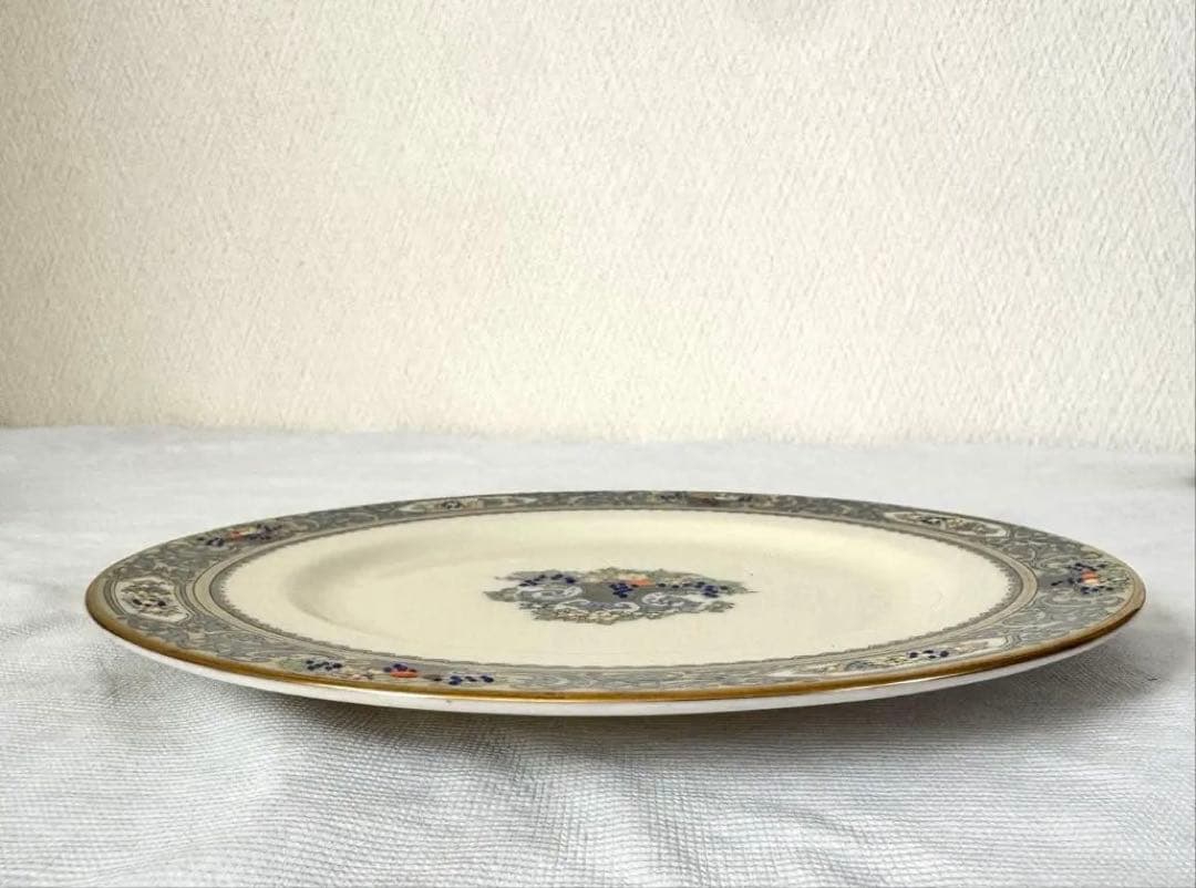 Lenox Autumn USA 金縁 サラダ皿21cm 4枚 美品