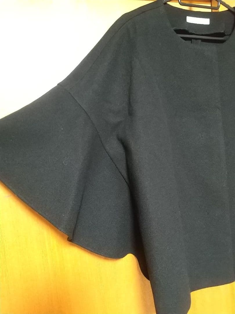 フェンネル FENNEL ラッフルスリーブ アウター コート フレアスリーブ